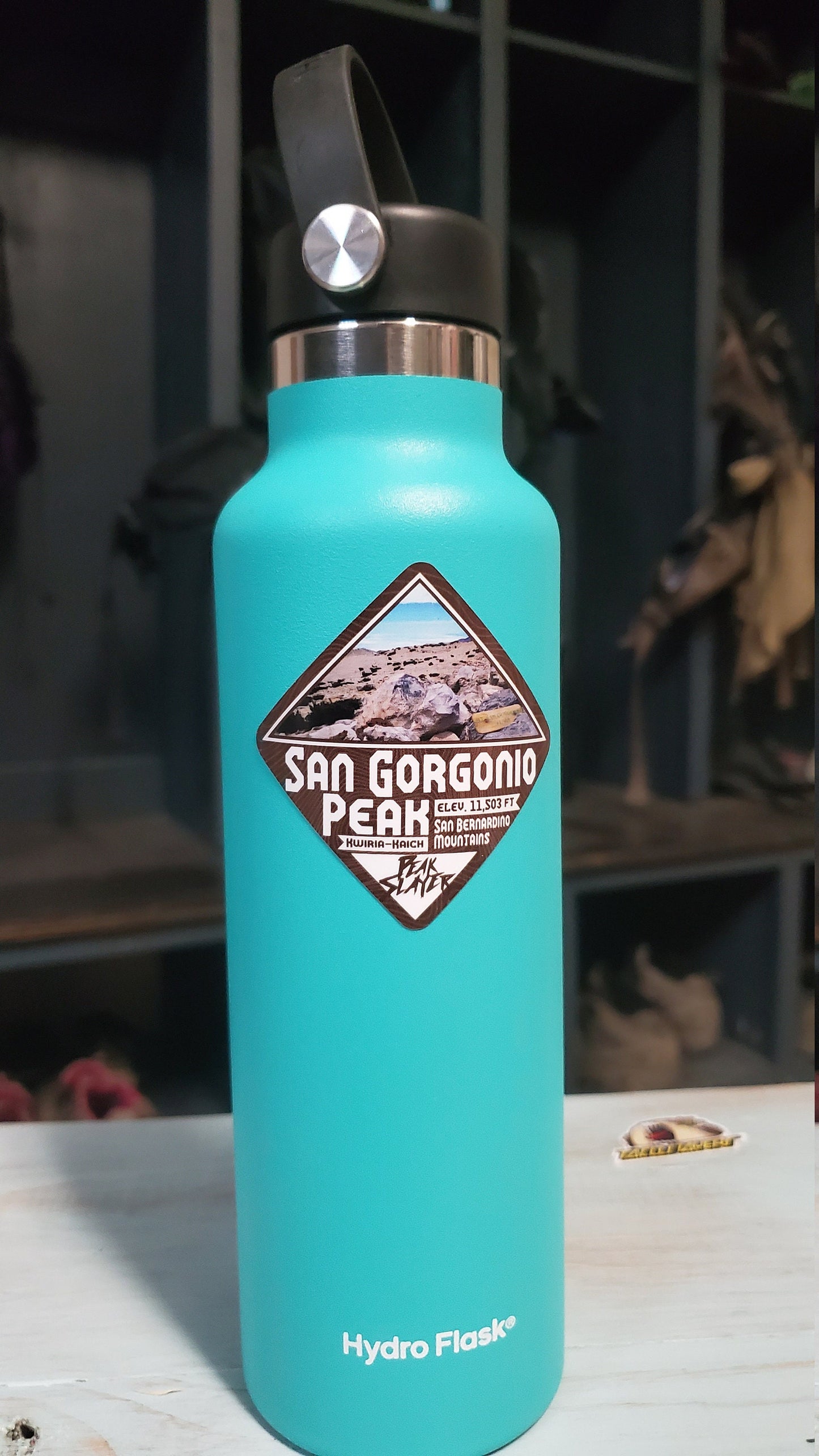 San Gorgonio Peak ~ California Trail Sticker ~ Outdoor ~ Waterproof ~ Vinyl Decal for Trail Lovers ~ Adventure Seekers