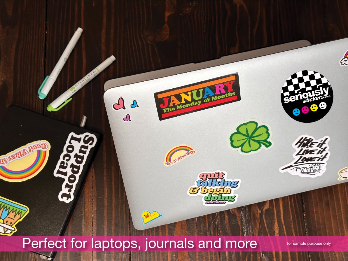Take a Hike Sticker: Outdoor Adventure Decals - Waterproof Decal Trail Stickers for Water Bottles, laptops, journals and more