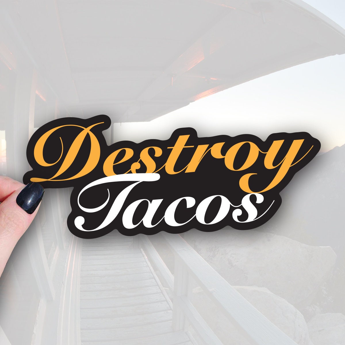 Limited Edition MAY Taco Slayer Sticker Pack - Taco Slayers All Weather sticker- Taco gifts- Taco Lovers- nerdy gifts- foodie sticker