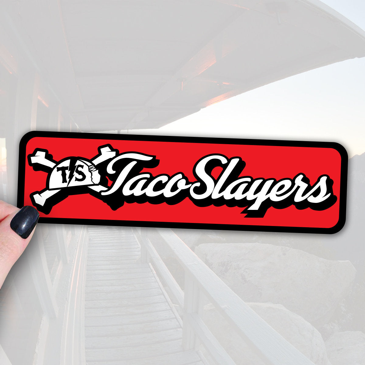 Limited Edition AUGUST Taco Slayers 5 Sticker & Sheet Sticker Pack - Taco Slayers All Weather stickerTaco gifts Taco Lovers foodie sticker