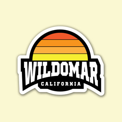 Wildomar Sun Sticker