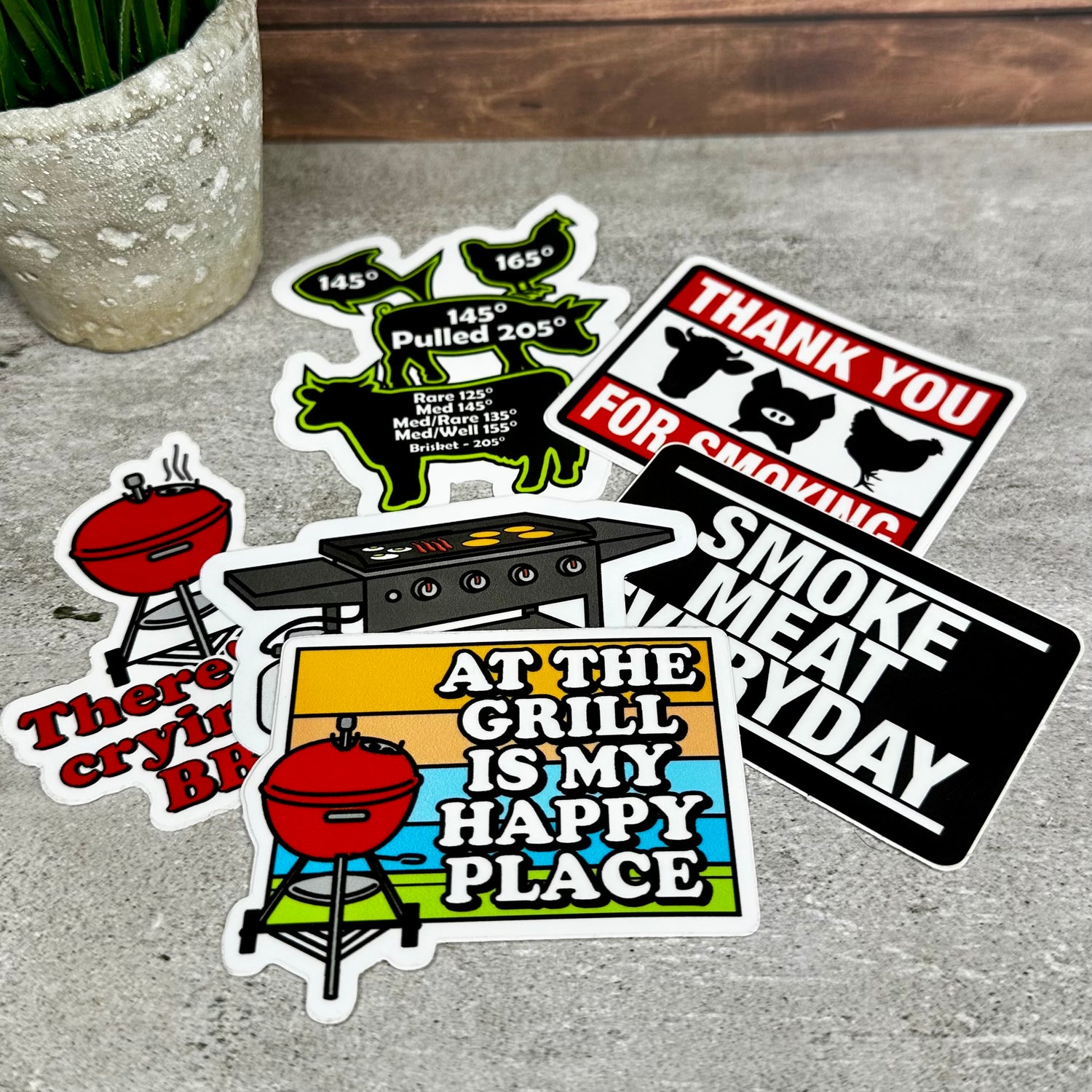 BBQ Stickers