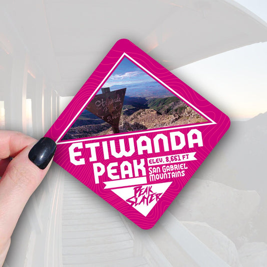 etiwanda peak california trail sticker