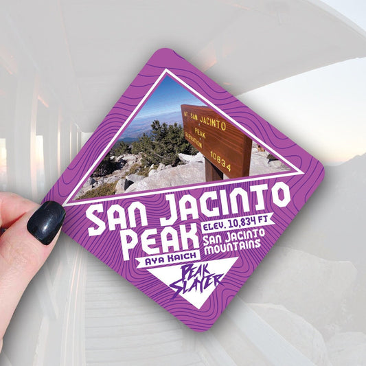 san jacinto peak california trail sticker
