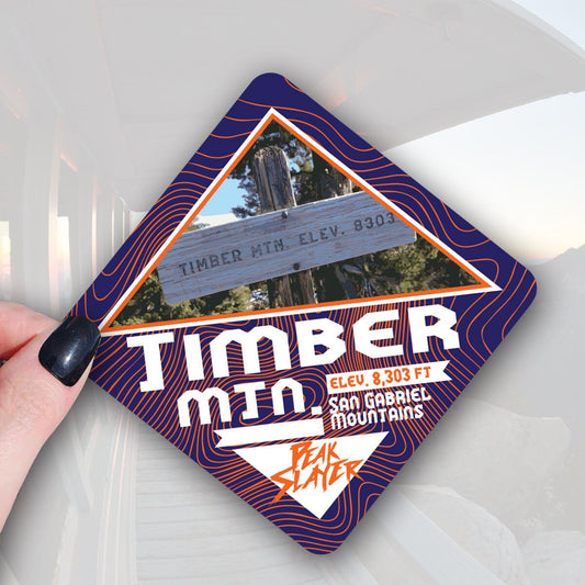 timber mountain peak california trail sticker