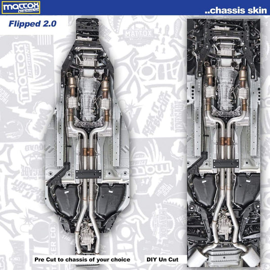 Chassis Skin for rc cars.  Fits Tekno, Team associated. Stickers make you faster.  Custom stickers and decals