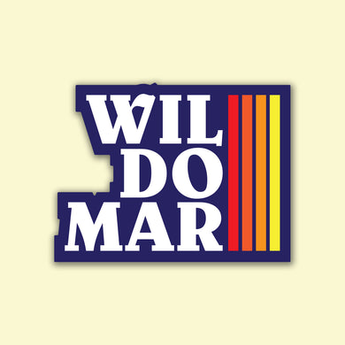 Wil Do Mar - Wildomar California Sticker.